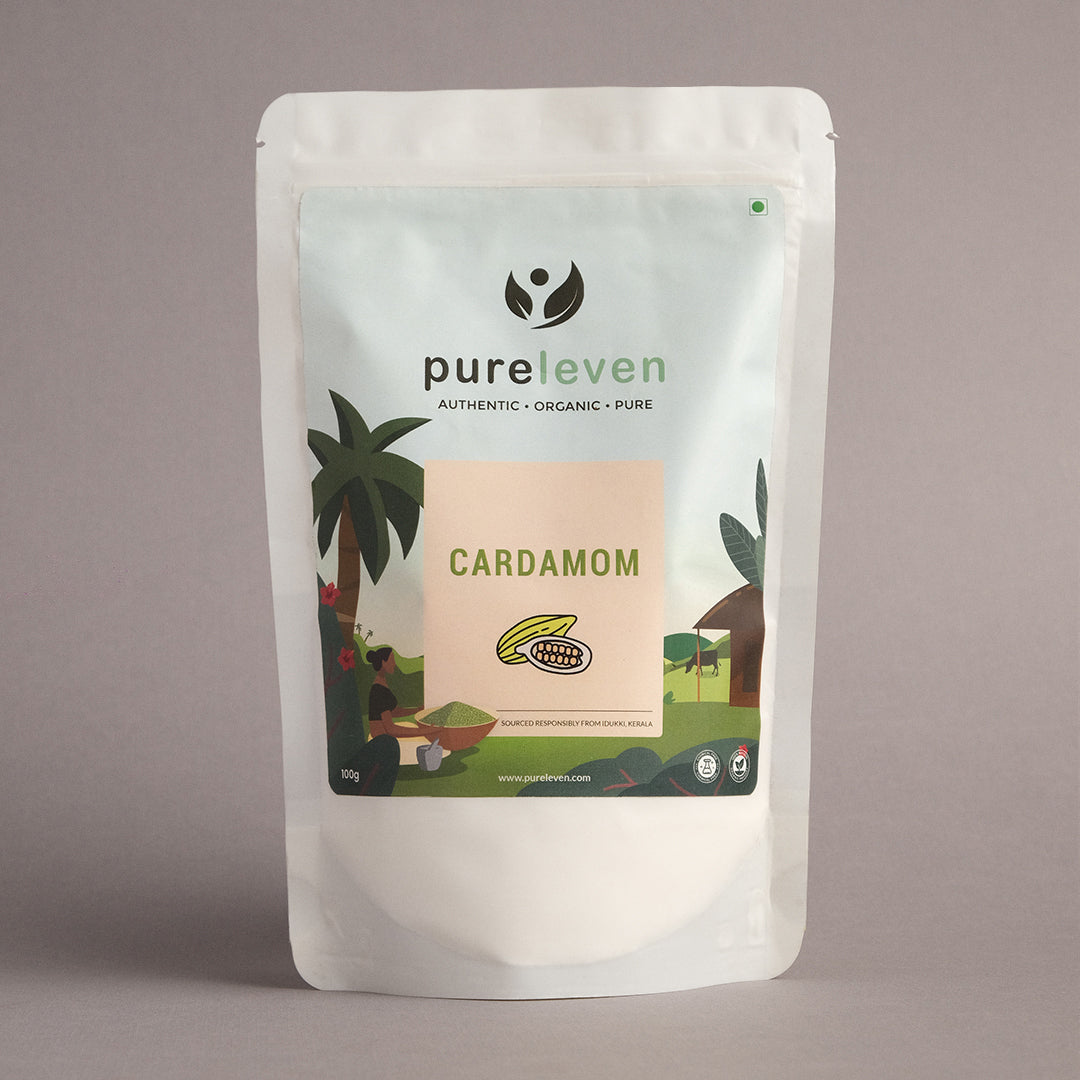 Kerala Cardamom 8mm Fruit - 100gm