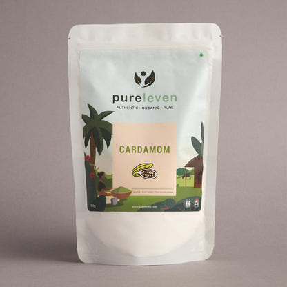 Kerala Cardamom 8mm Fruit - 100gm
