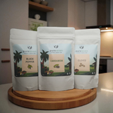 Kerala spice combo pack with cardamom, black pepper, and clove from Organic Pure Leven
