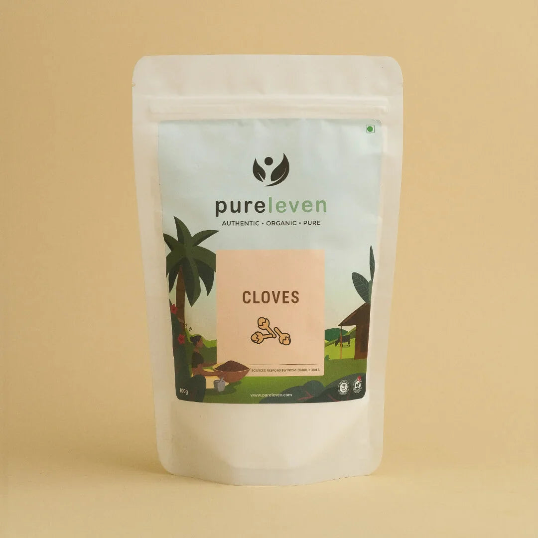 Clove usage guide for Indian recipes including chai masala, garam masala, biryani, and curries