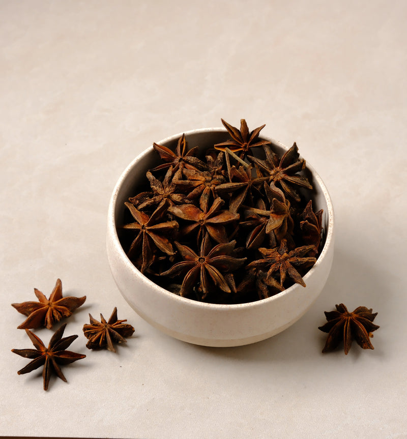 Premium Star Anise (Chakra Phool) Whole Pods