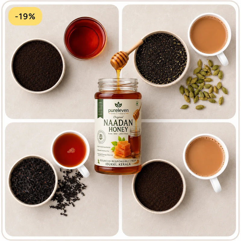 Deluxe Combo Pack — Tea, Coffee & Honey
