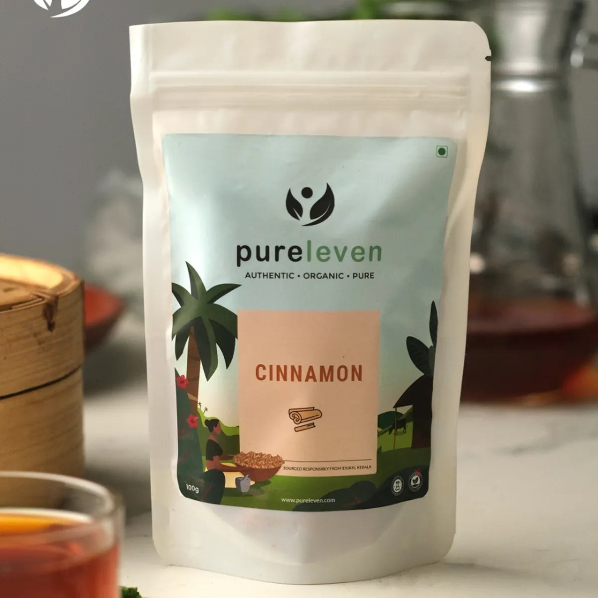 PureLeven true Ceylon cinnamon product pack